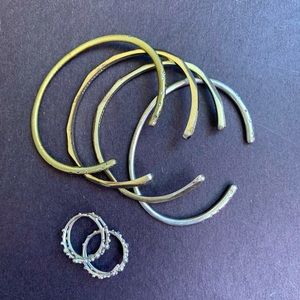 Kendra Scott bundle! Four bracelets from various sets and two adjustable rings